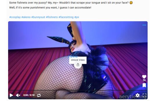 Full leaked Aery tiefling private onlyfans photo