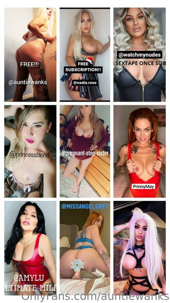 Full leaked Auntiewanks private onlyfans photo