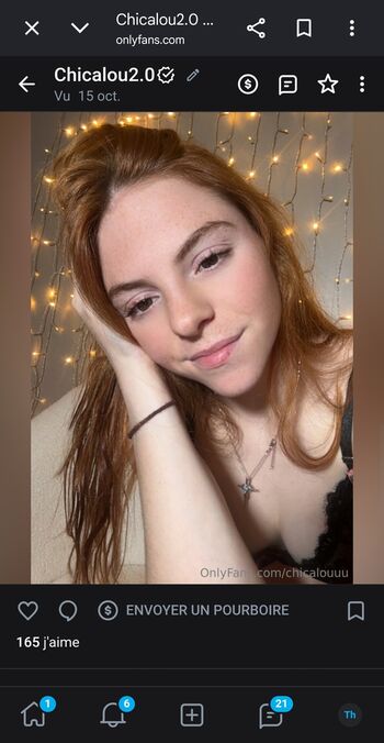 Full leaked Chicalouuu private onlyfans photo