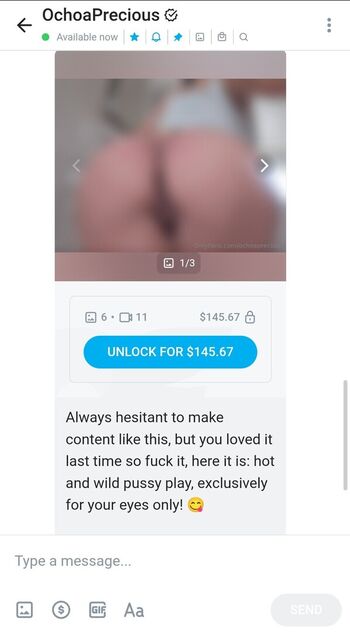 Full leaked Ochoa precious private onlyfans photo