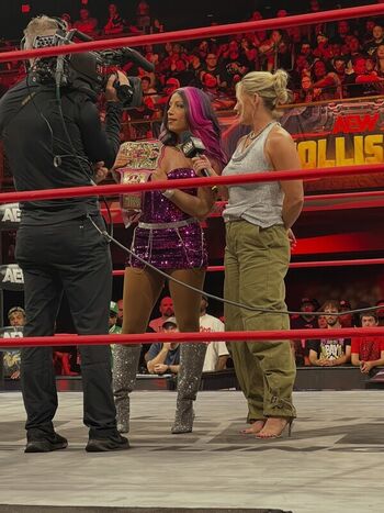 Full leaked Sasha banks private onlyfans photo