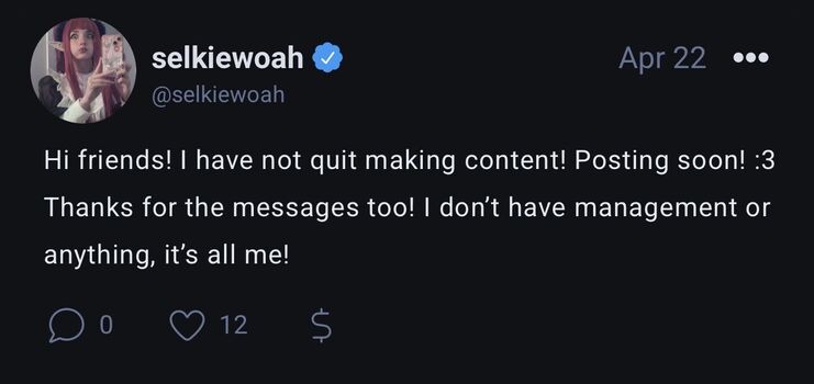 🔥 Selkiewoah leaked private photo uncensored full